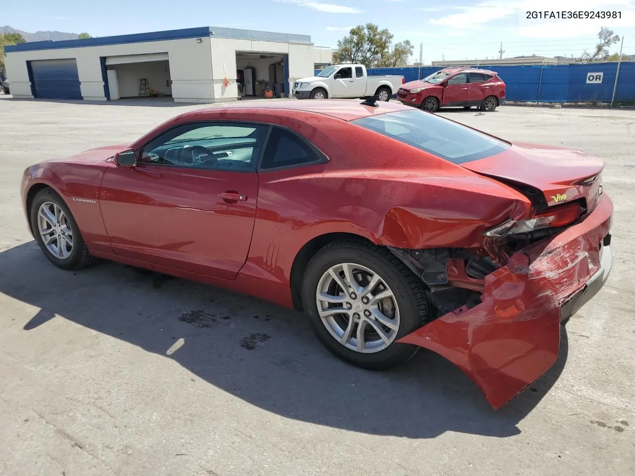 2014 Chevrolet Camaro Ls VIN: 2G1FA1E36E9243981 Lot: 72536604