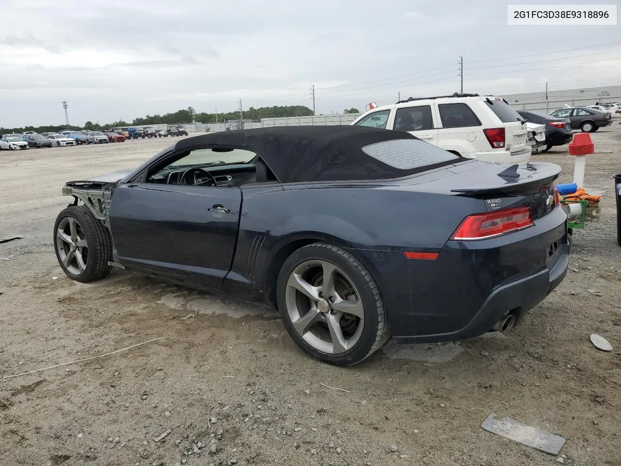 2014 Chevrolet Camaro Lt VIN: 2G1FC3D38E9318896 Lot: 72736664