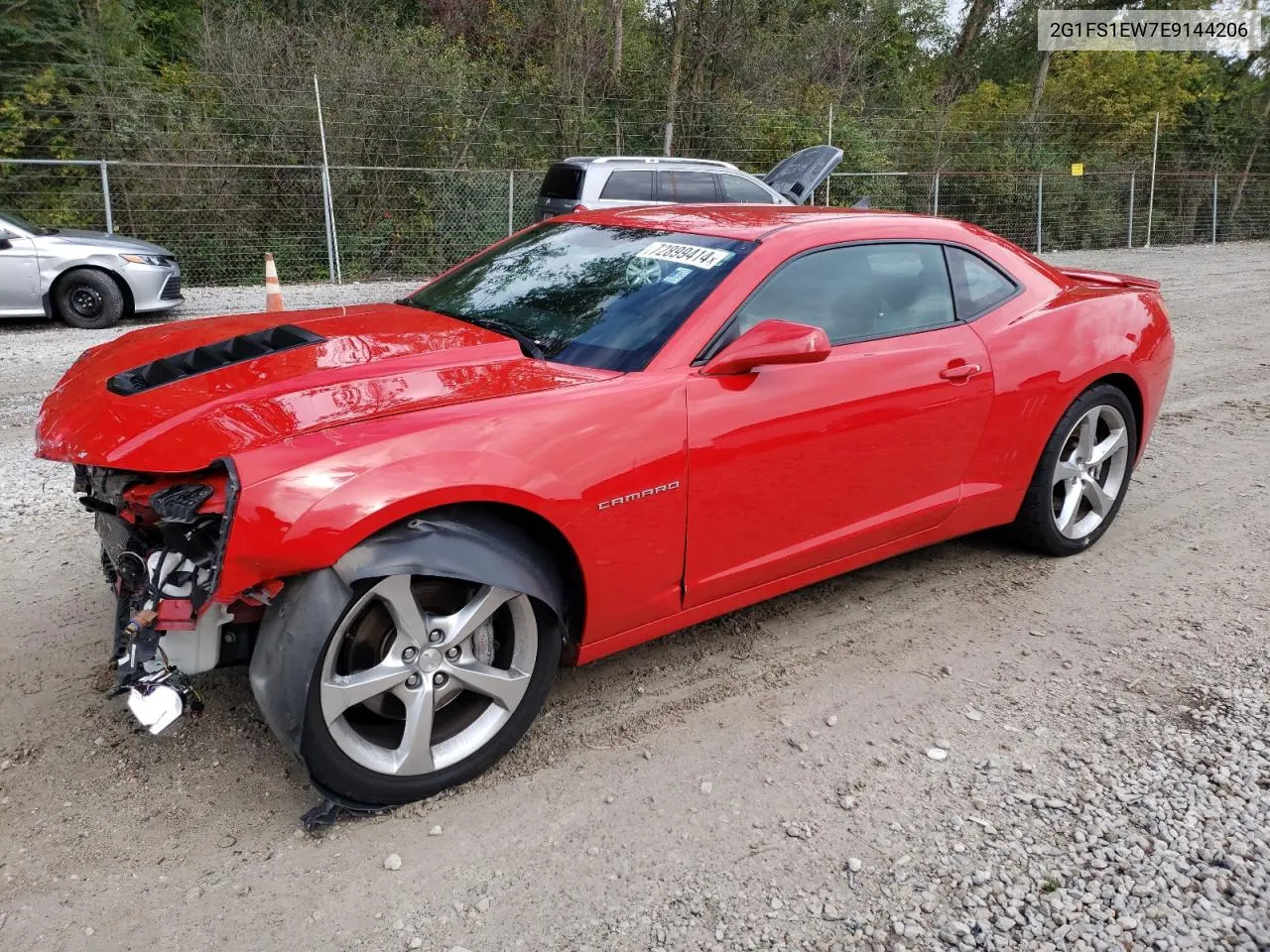 2014 Chevrolet Camaro Ss VIN: 2G1FS1EW7E9144206 Lot: 72899414