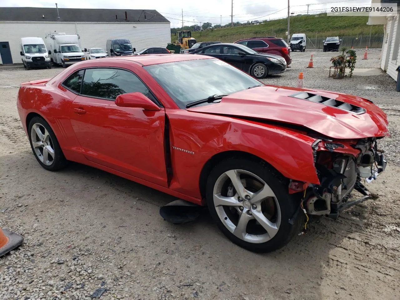 2G1FS1EW7E9144206 2014 Chevrolet Camaro Ss