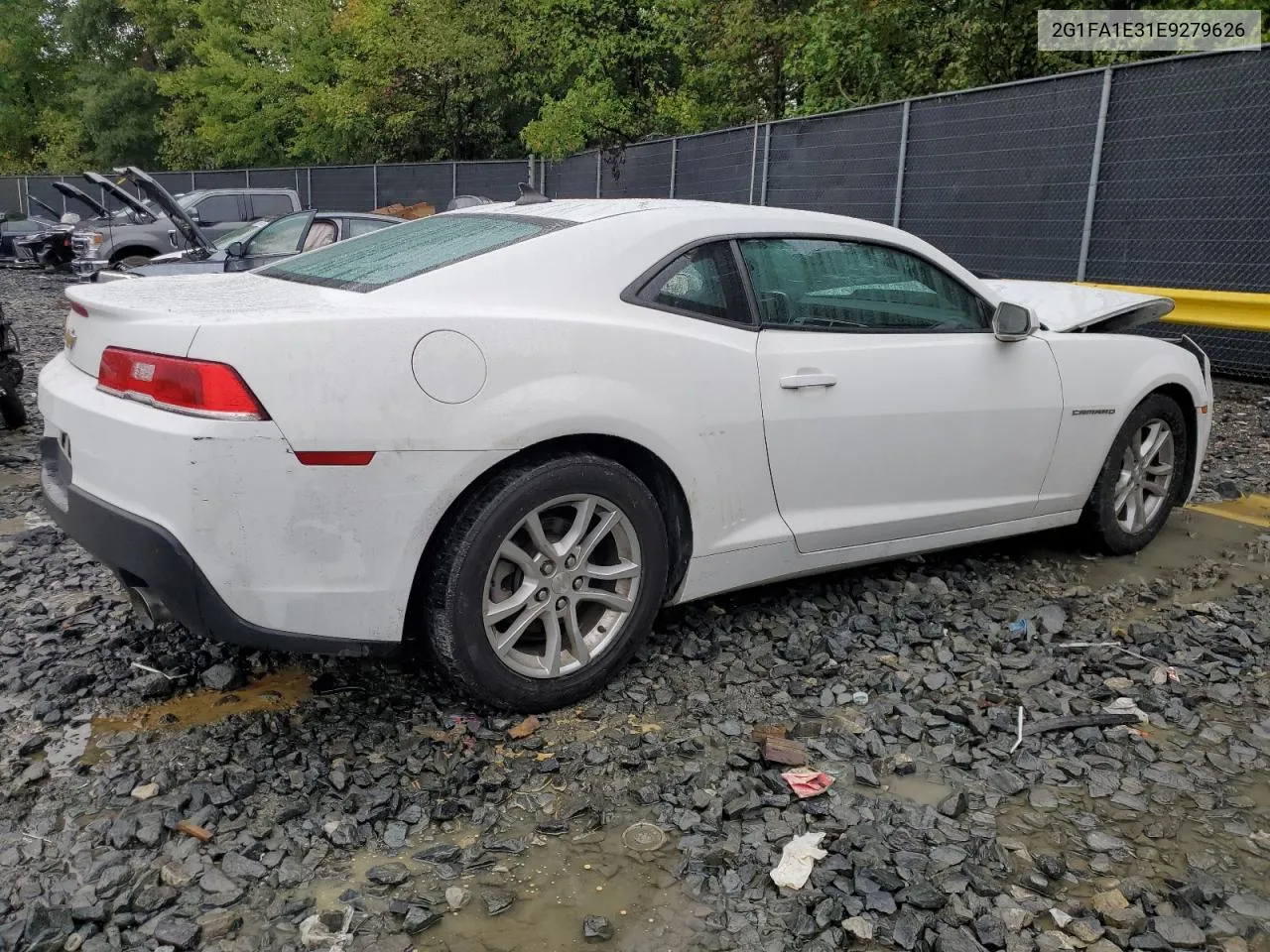 2014 Chevrolet Camaro Ls VIN: 2G1FA1E31E9279626 Lot: 72914334