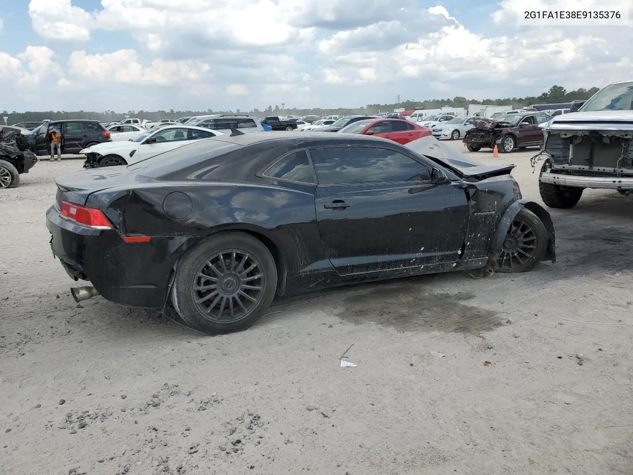 2014 Chevrolet Camaro Ls VIN: 2G1FA1E38E9135376 Lot: 72940654