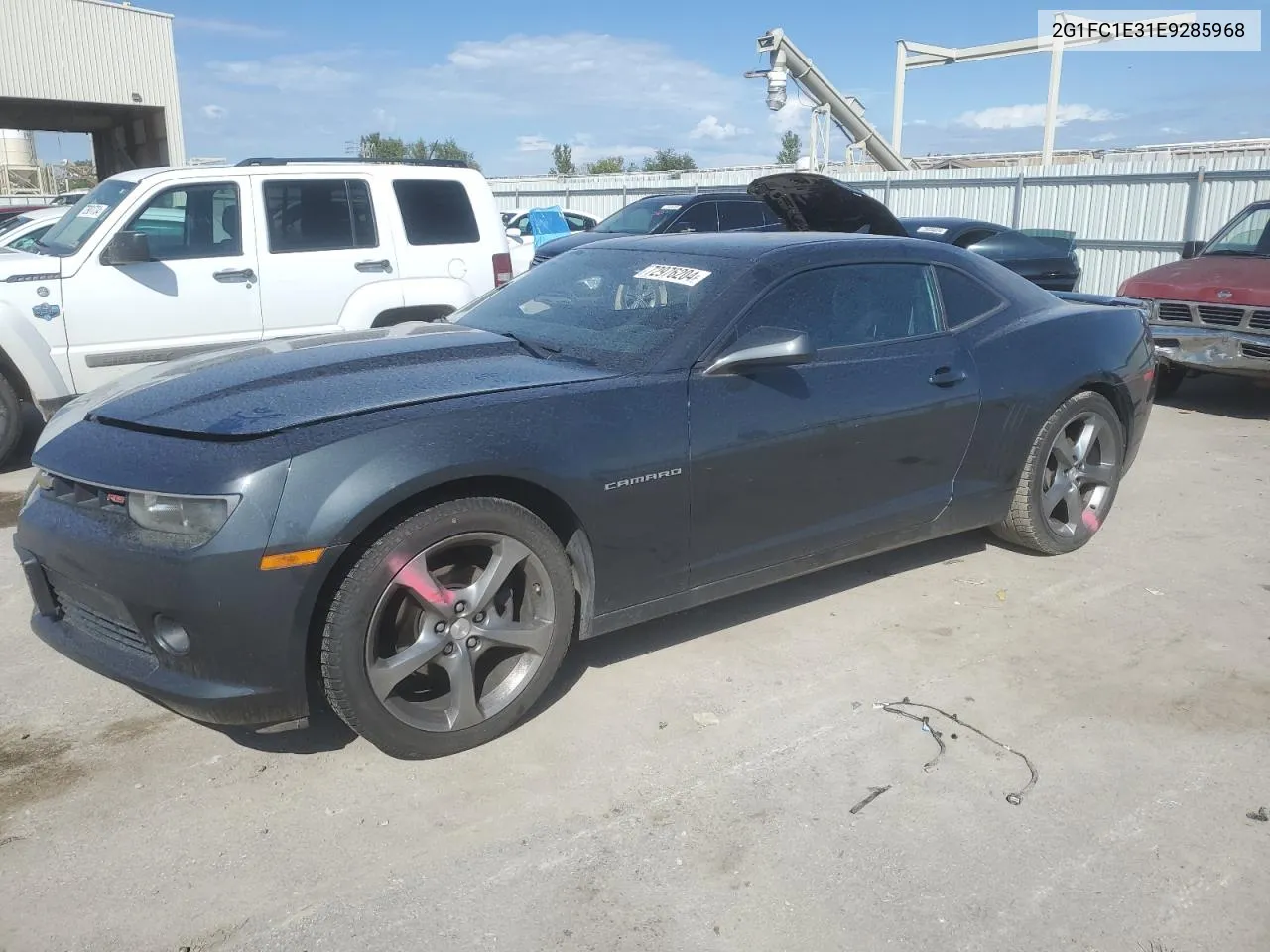 2014 Chevrolet Camaro Lt VIN: 2G1FC1E31E9285968 Lot: 72976204