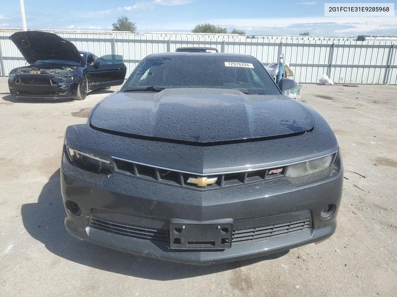 2014 Chevrolet Camaro Lt VIN: 2G1FC1E31E9285968 Lot: 72976204