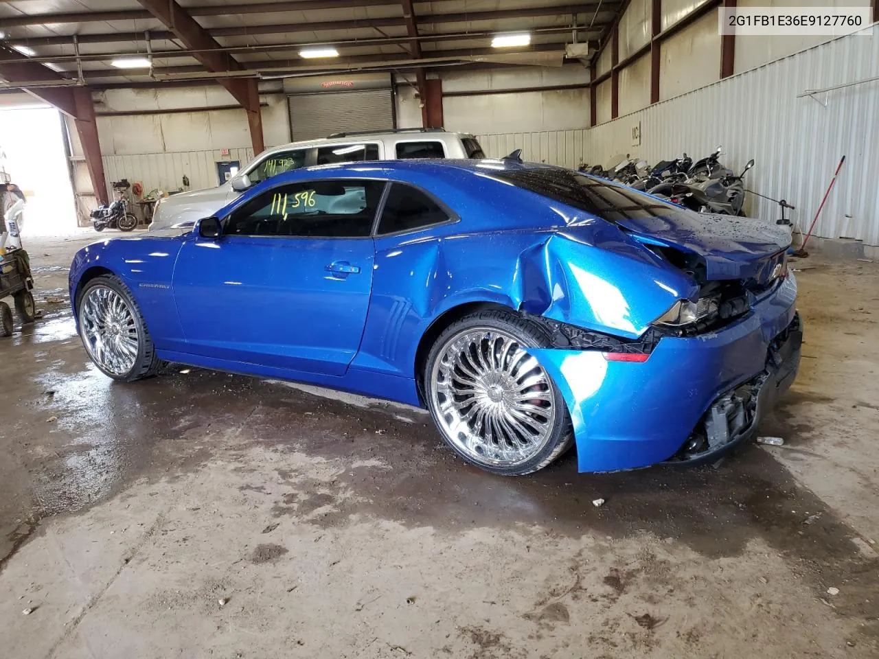 2G1FB1E36E9127760 2014 Chevrolet Camaro Lt