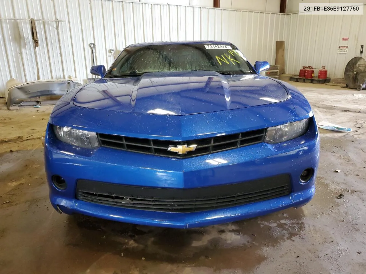 2G1FB1E36E9127760 2014 Chevrolet Camaro Lt