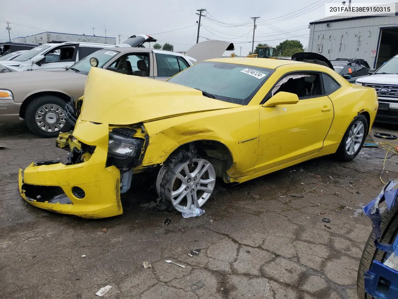 2014 Chevrolet Camaro Ls VIN: 2G1FA1E38E9150315 Lot: 73246124