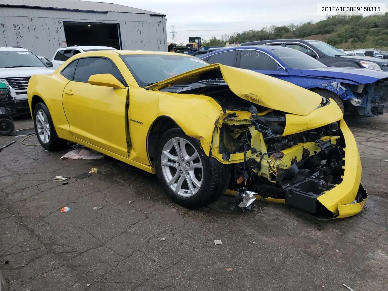 2G1FA1E38E9150315 2014 Chevrolet Camaro Ls