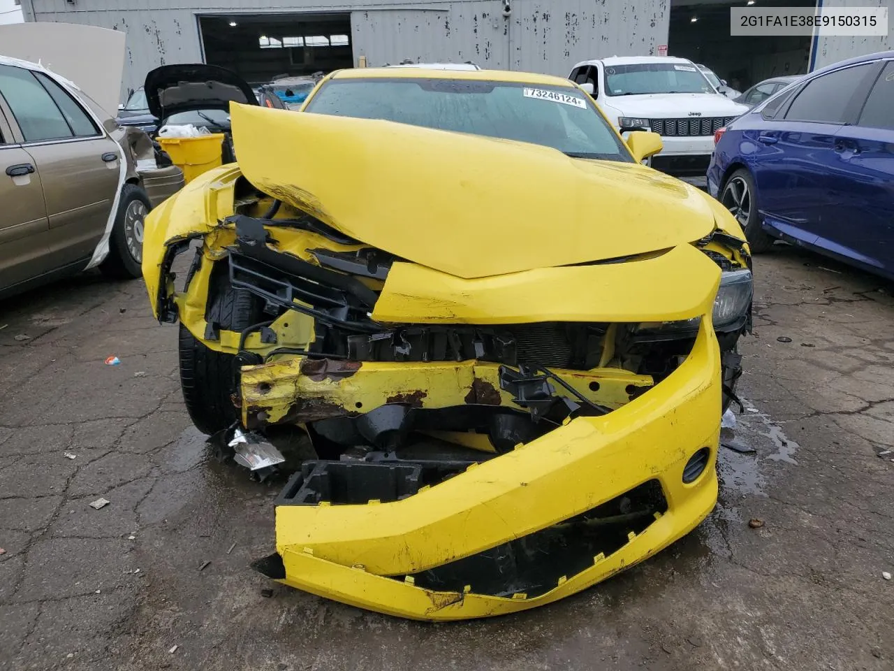 2G1FA1E38E9150315 2014 Chevrolet Camaro Ls