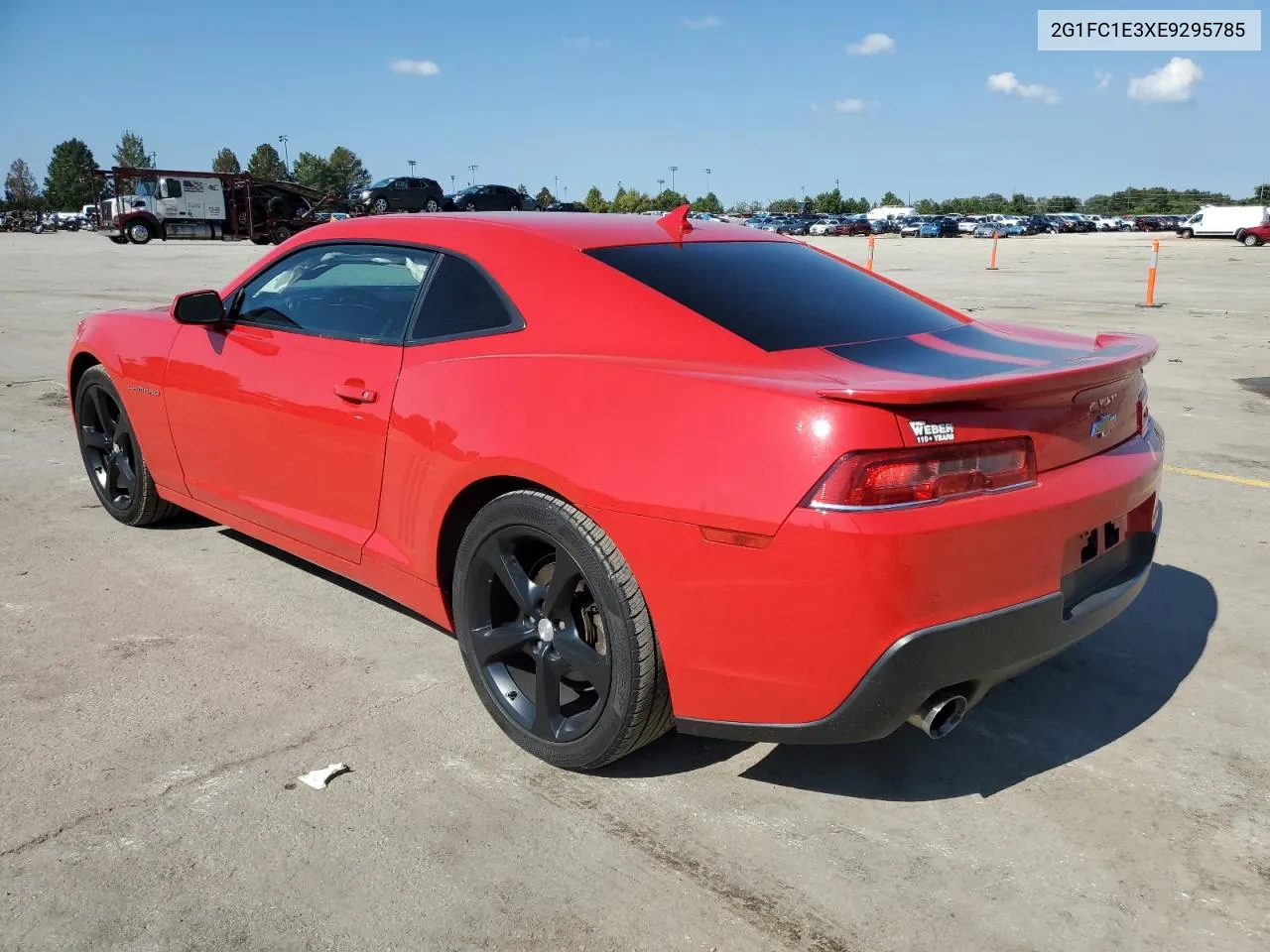 2014 Chevrolet Camaro Lt VIN: 2G1FC1E3XE9295785 Lot: 73371564