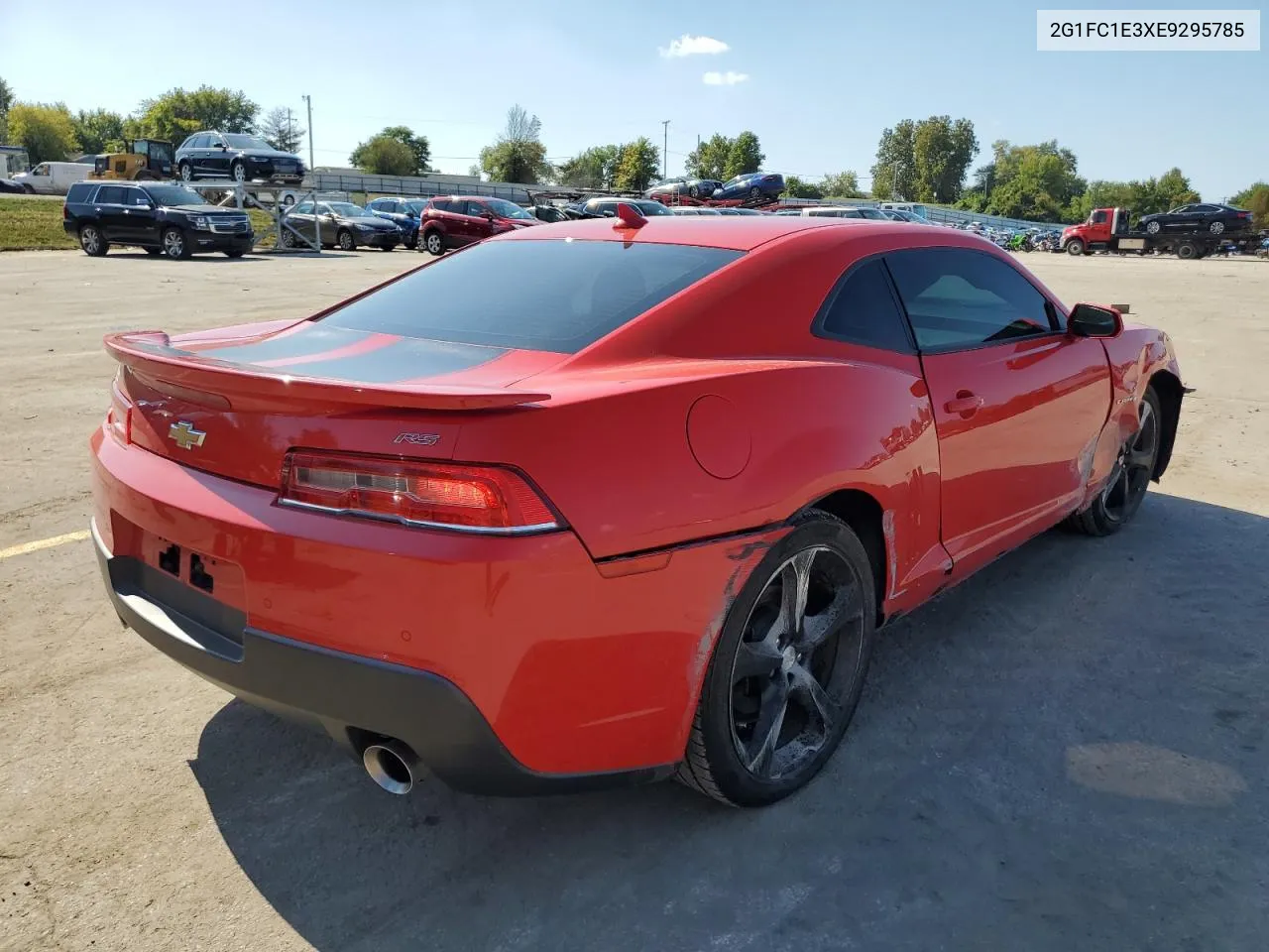 2014 Chevrolet Camaro Lt VIN: 2G1FC1E3XE9295785 Lot: 73371564