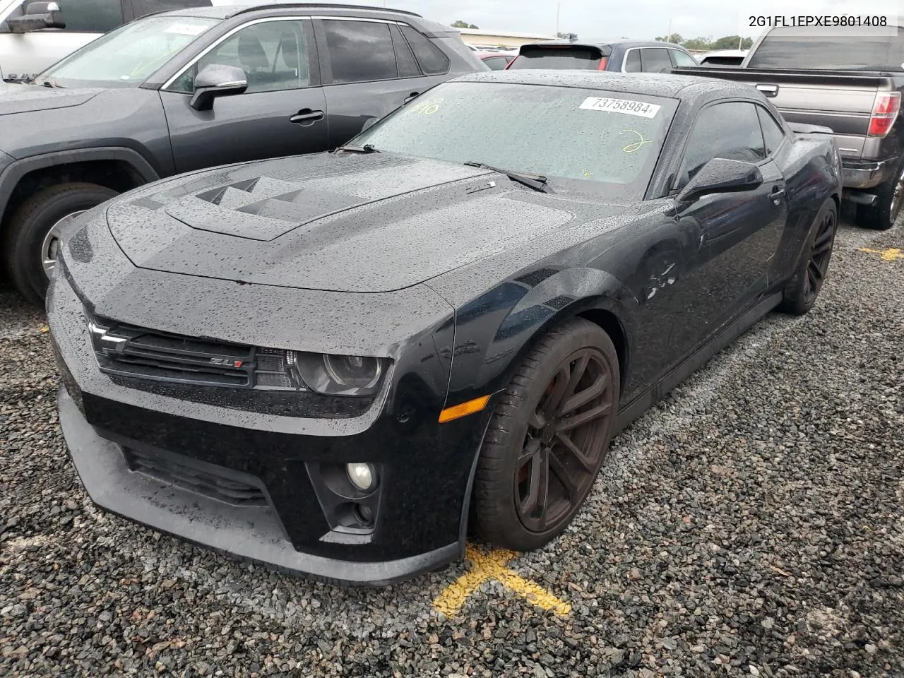 2G1FL1EPXE9801408 2014 Chevrolet Camaro Zl1