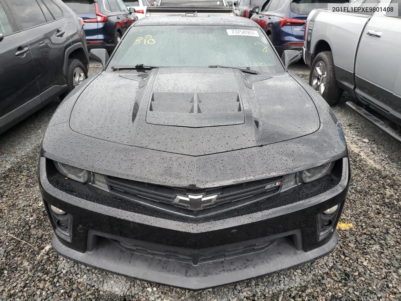 2014 Chevrolet Camaro Zl1 VIN: 2G1FL1EPXE9801408 Lot: 73758984