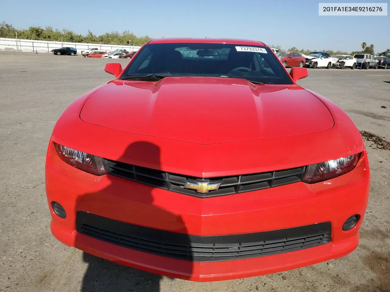 2014 Chevrolet Camaro Ls VIN: 2G1FA1E34E9216276 Lot: 73793374