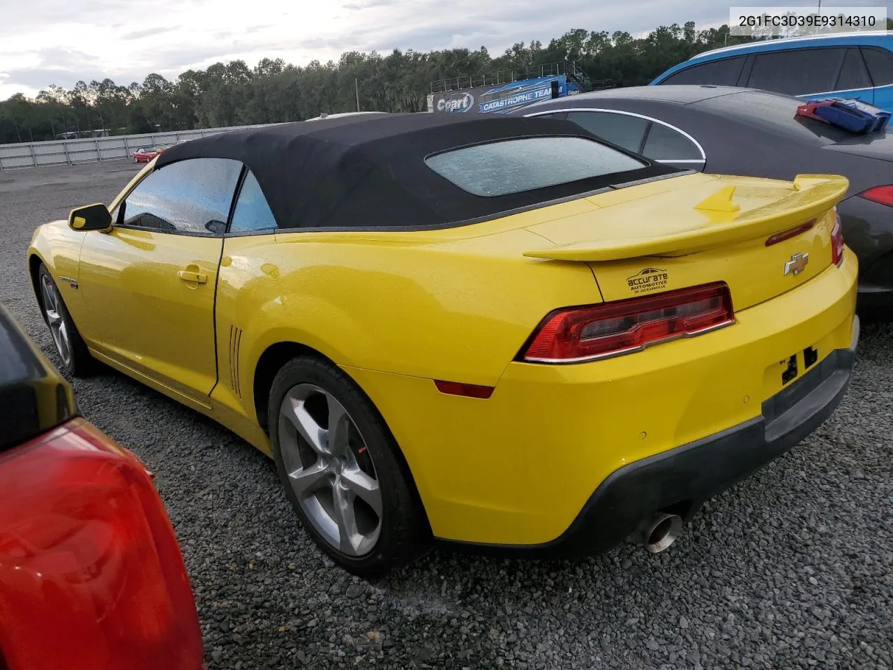 2014 Chevrolet Camaro Lt VIN: 2G1FC3D39E9314310 Lot: 74061214