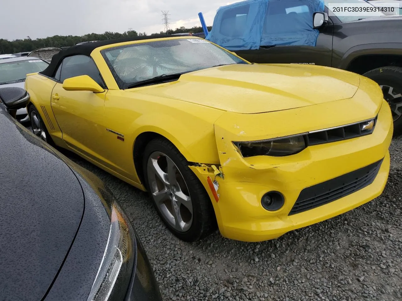 2014 Chevrolet Camaro Lt VIN: 2G1FC3D39E9314310 Lot: 74061214