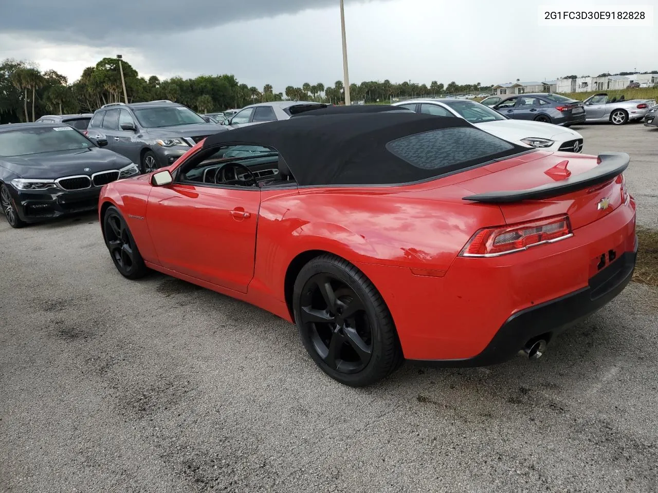 2014 Chevrolet Camaro Lt VIN: 2G1FC3D30E9182828 Lot: 74282804