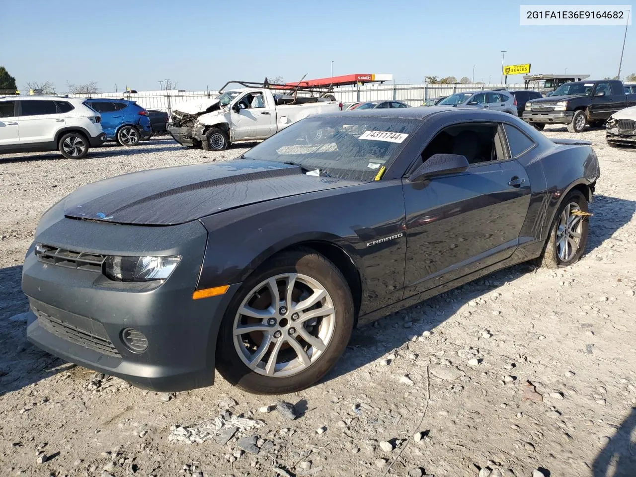 2014 Chevrolet Camaro Ls VIN: 2G1FA1E36E9164682 Lot: 74311744