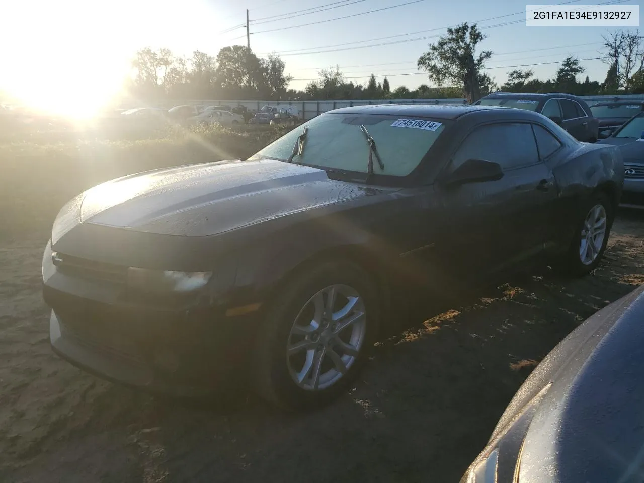 2014 Chevrolet Camaro Ls VIN: 2G1FA1E34E9132927 Lot: 74518014