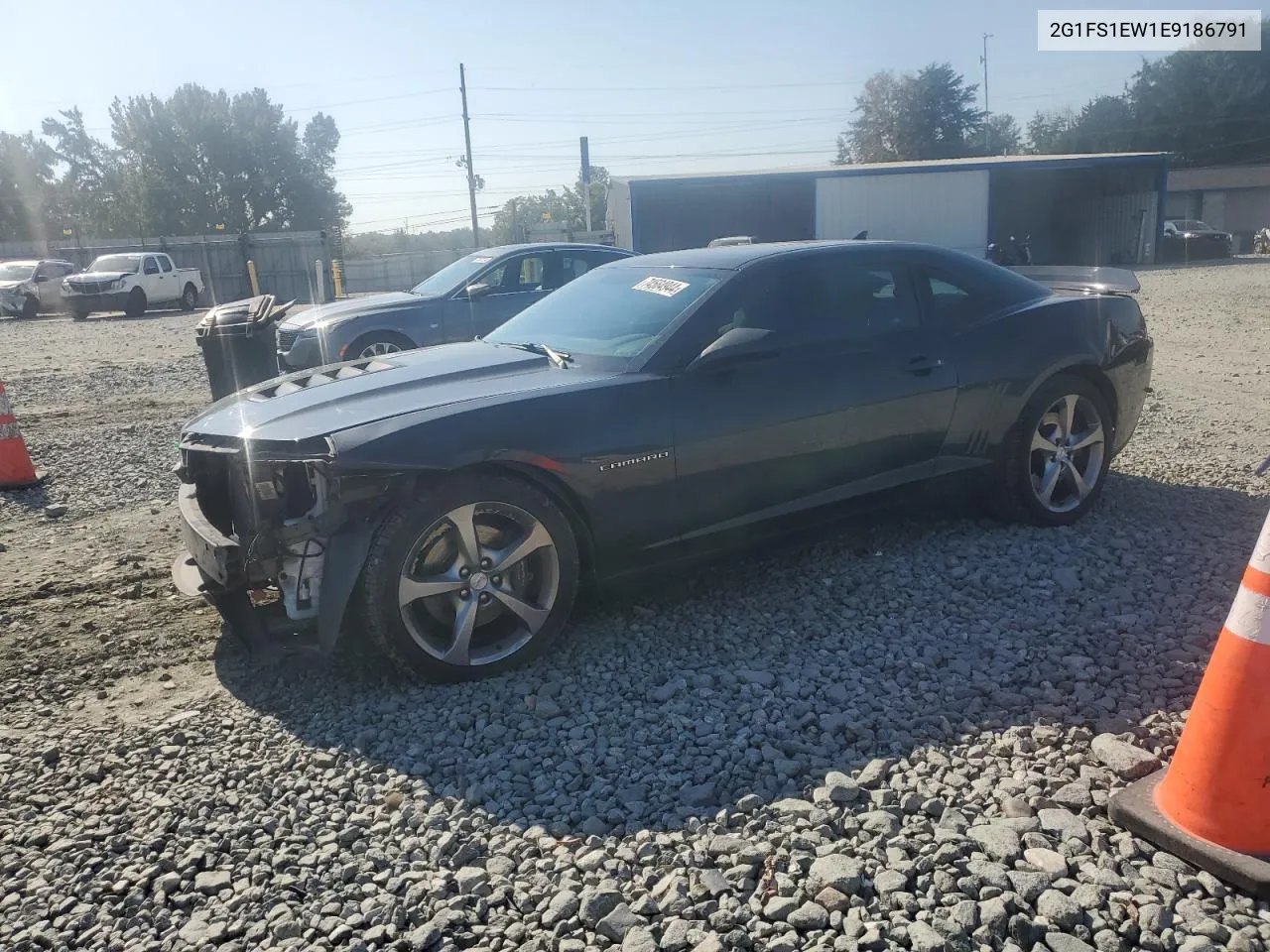 2014 Chevrolet Camaro Ss VIN: 2G1FS1EW1E9186791 Lot: 74564944