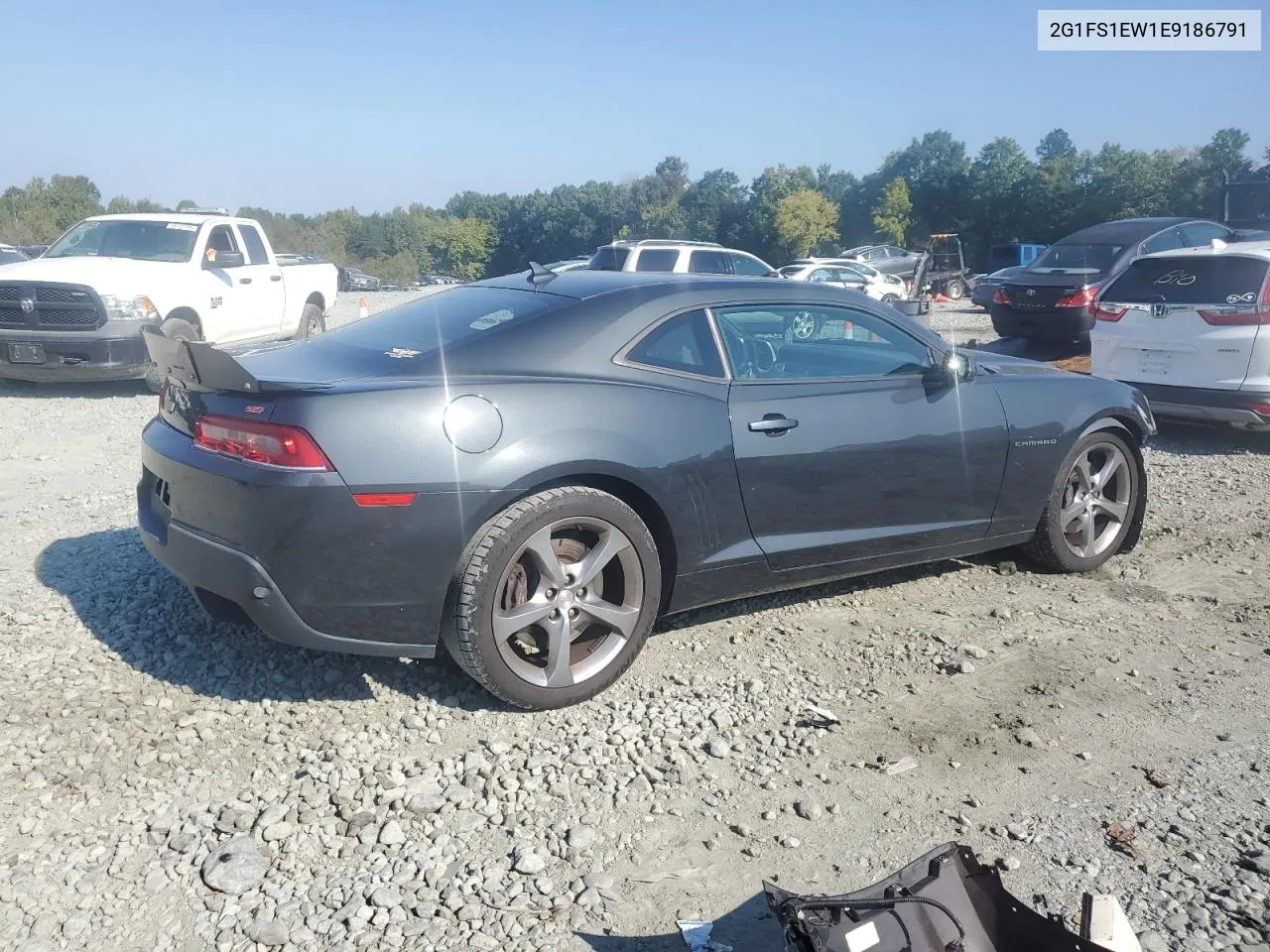 2014 Chevrolet Camaro Ss VIN: 2G1FS1EW1E9186791 Lot: 74564944