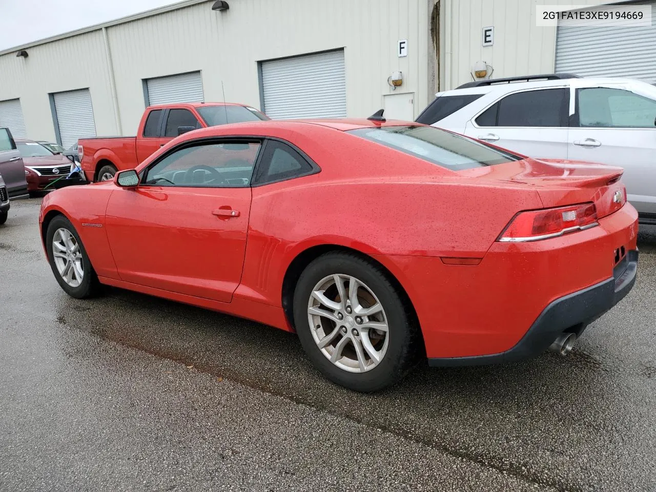 2014 Chevrolet Camaro Ls VIN: 2G1FA1E3XE9194669 Lot: 74928384