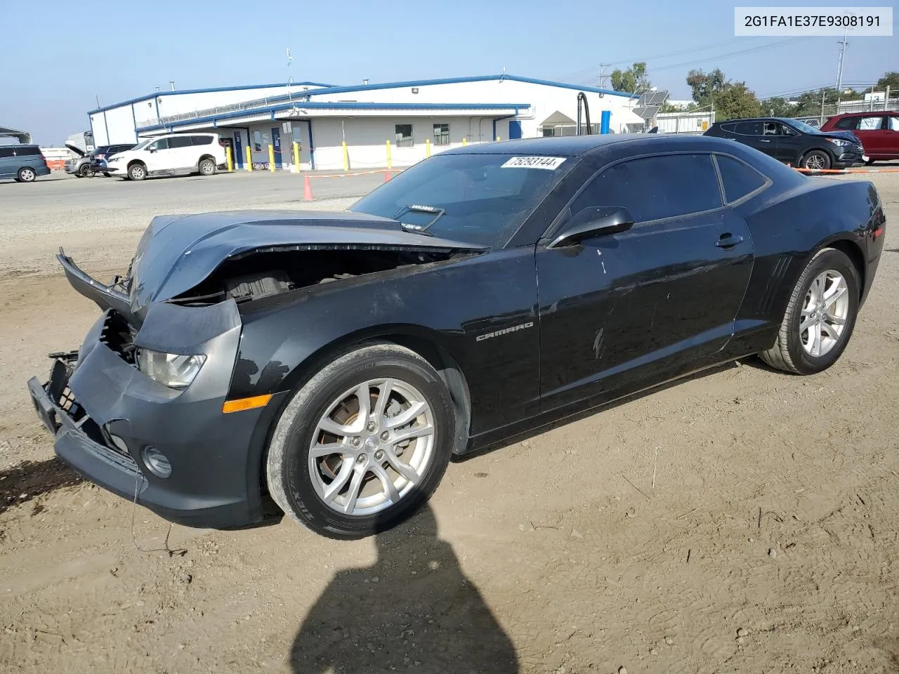 2014 Chevrolet Camaro Ls VIN: 2G1FA1E37E9308191 Lot: 75293144