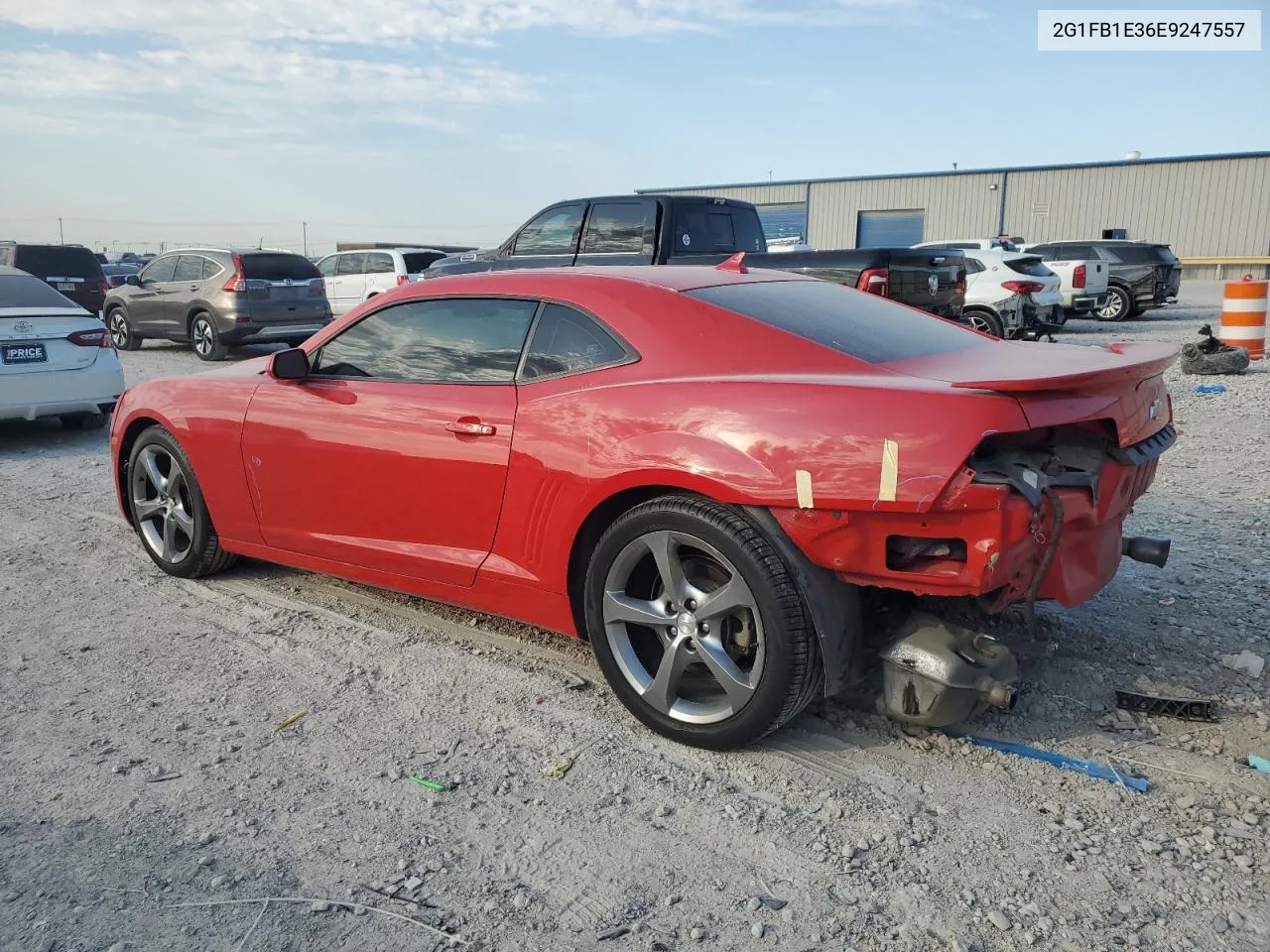 2014 Chevrolet Camaro Lt VIN: 2G1FB1E36E9247557 Lot: 75507874