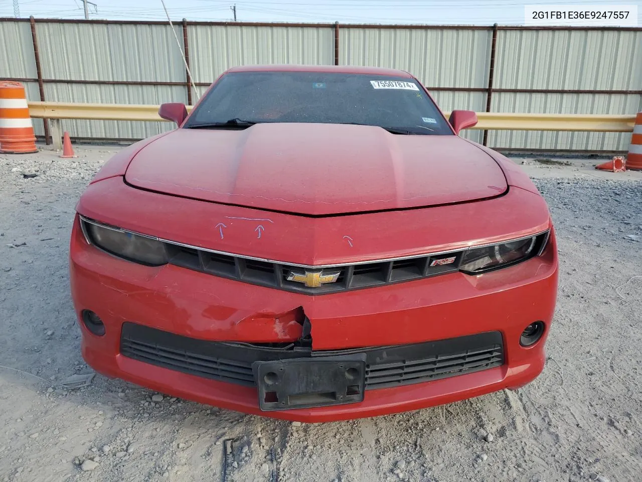 2G1FB1E36E9247557 2014 Chevrolet Camaro Lt