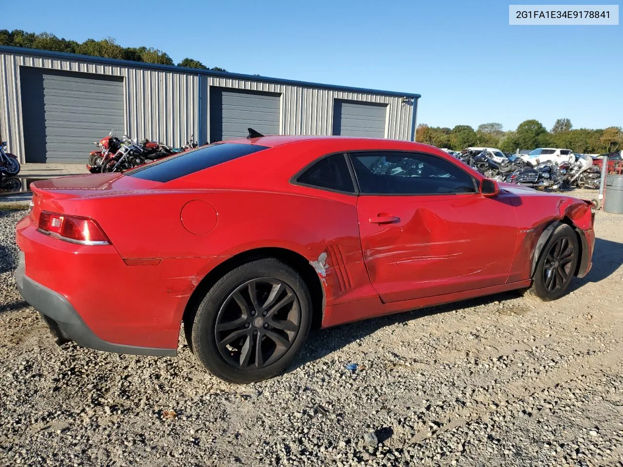 2G1FA1E34E9178841 2014 Chevrolet Camaro Ls