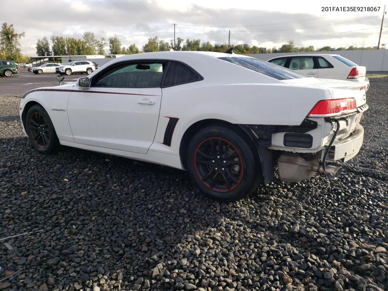 2014 Chevrolet Camaro Ls VIN: 2G1FA1E35E9218067 Lot: 75890374