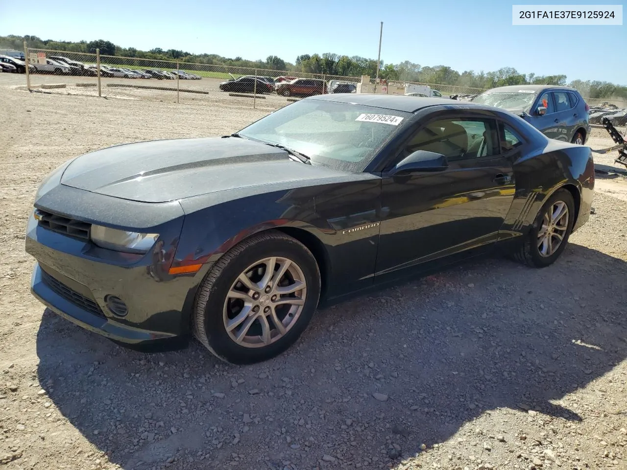 2014 Chevrolet Camaro Ls VIN: 2G1FA1E37E9125924 Lot: 76079524