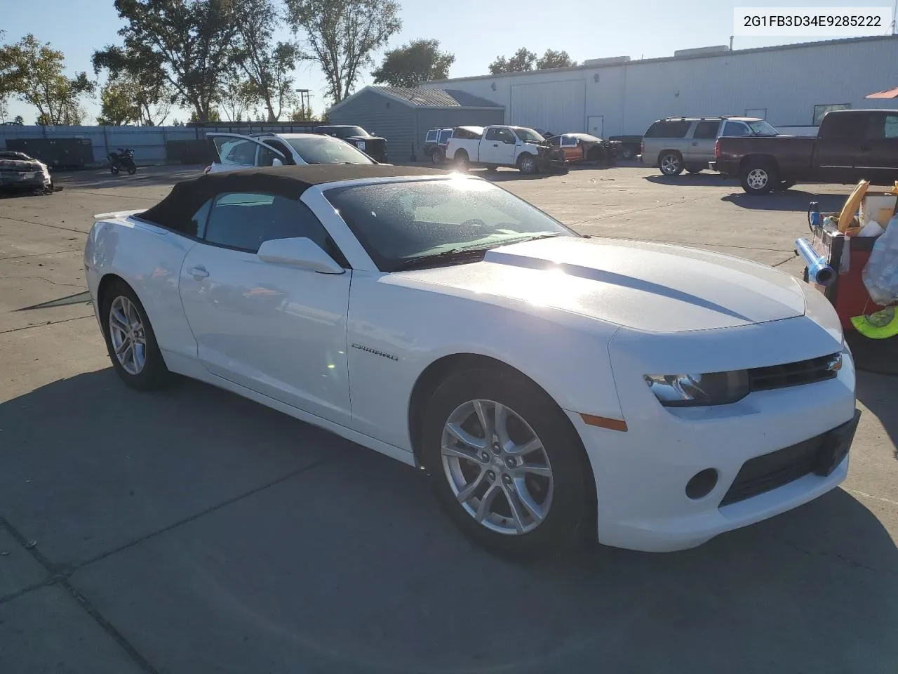 2014 Chevrolet Camaro Lt VIN: 2G1FB3D34E9285222 Lot: 76334094