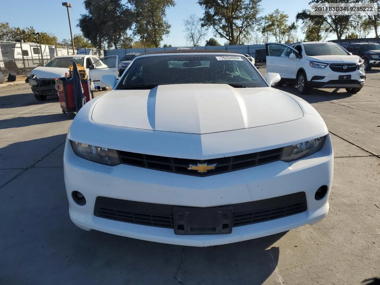 2G1FB3D34E9285222 2014 Chevrolet Camaro Lt