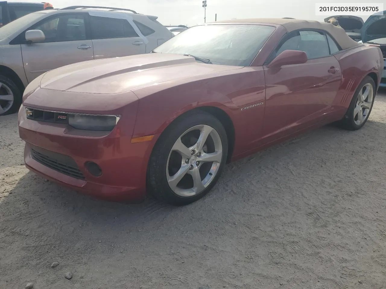 2014 Chevrolet Camaro Lt VIN: 2G1FC3D35E9195705 Lot: 76464034