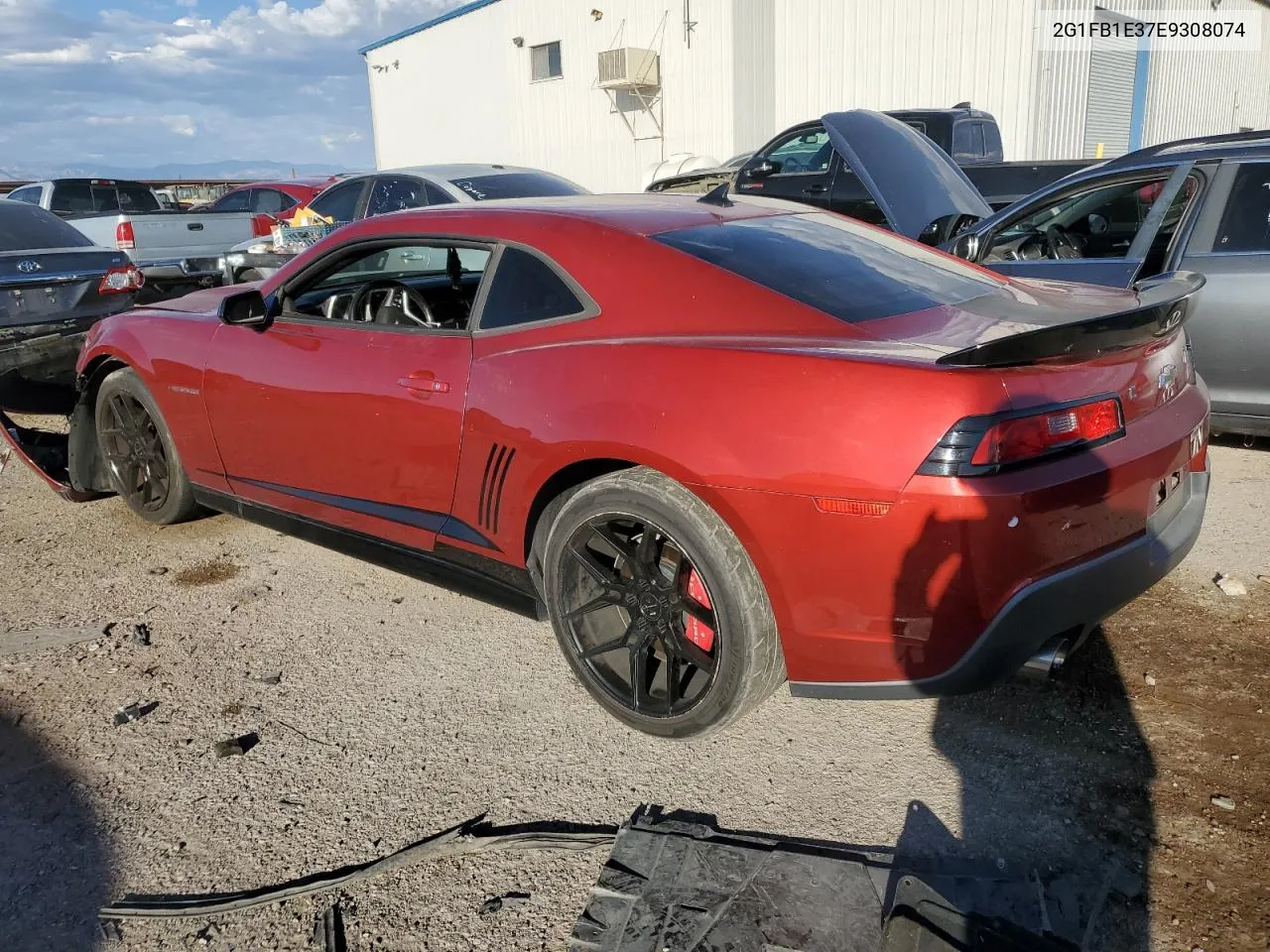 2014 Chevrolet Camaro Lt VIN: 2G1FB1E37E9308074 Lot: 76621934