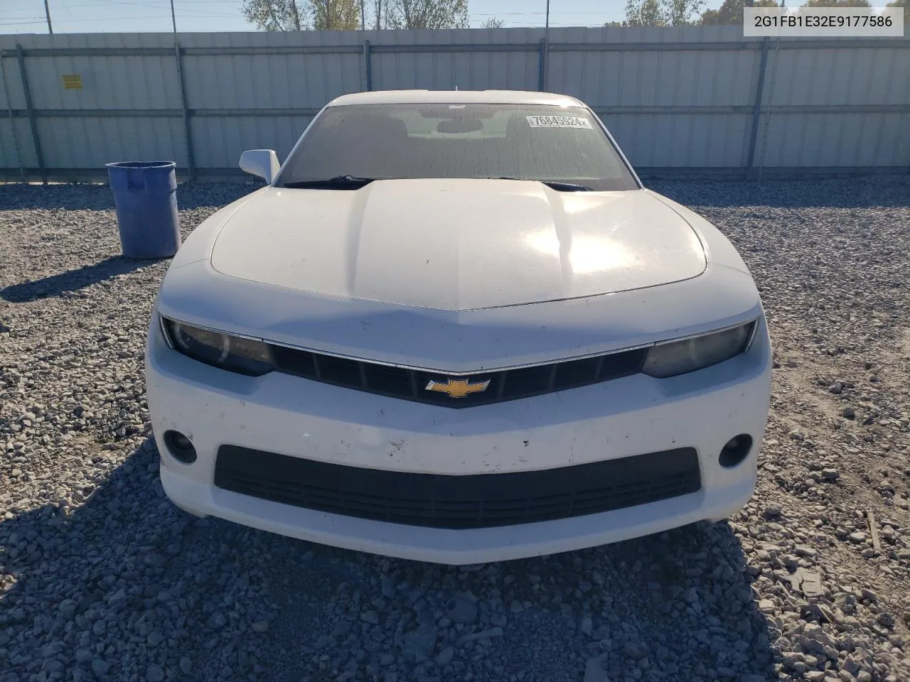 2014 Chevrolet Camaro Lt VIN: 2G1FB1E32E9177586 Lot: 76845924