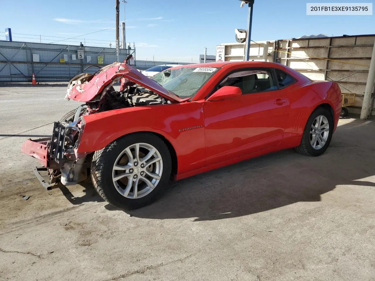 2G1FB1E3XE9135795 2014 Chevrolet Camaro Lt