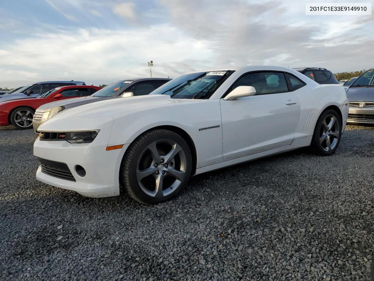 2014 Chevrolet Camaro Lt VIN: 2G1FC1E33E9149910 Lot: 77082474