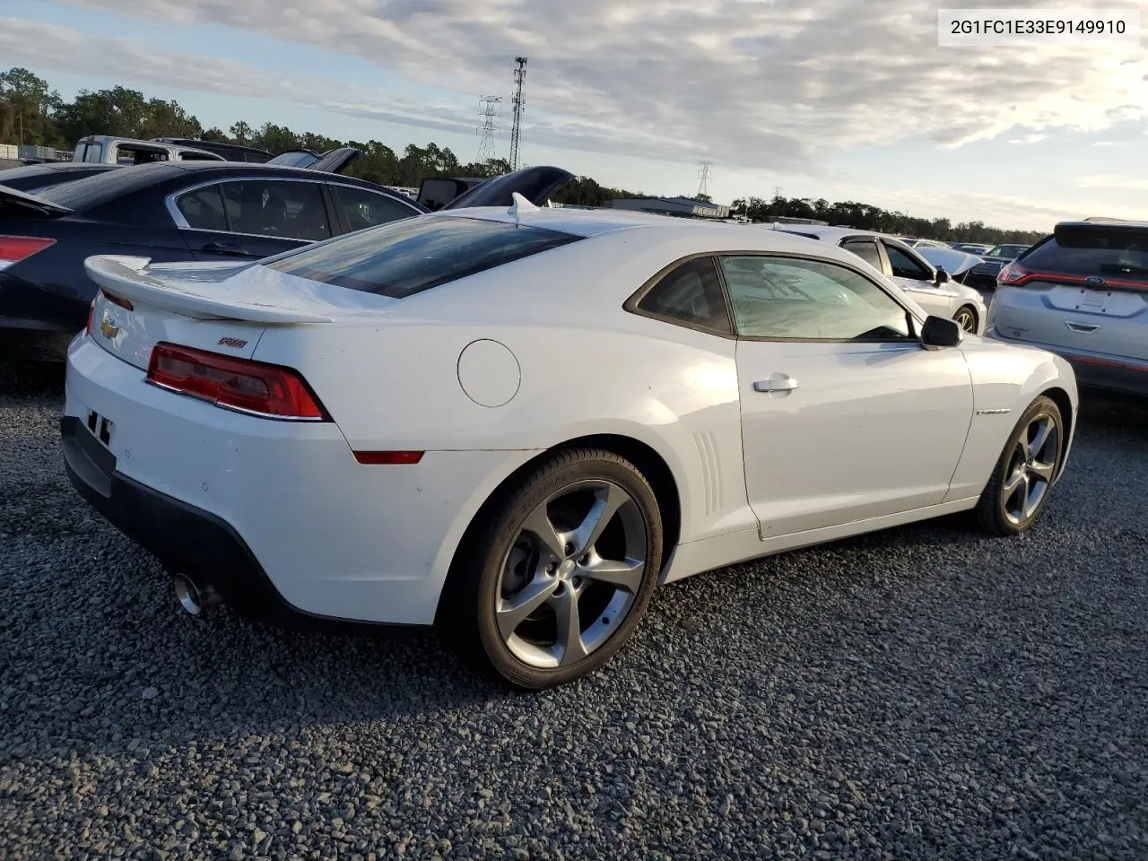 2014 Chevrolet Camaro Lt VIN: 2G1FC1E33E9149910 Lot: 77082474