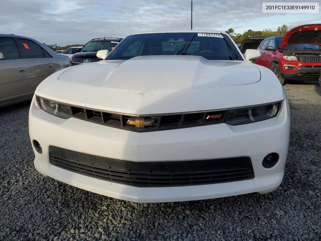 2014 Chevrolet Camaro Lt VIN: 2G1FC1E33E9149910 Lot: 77082474