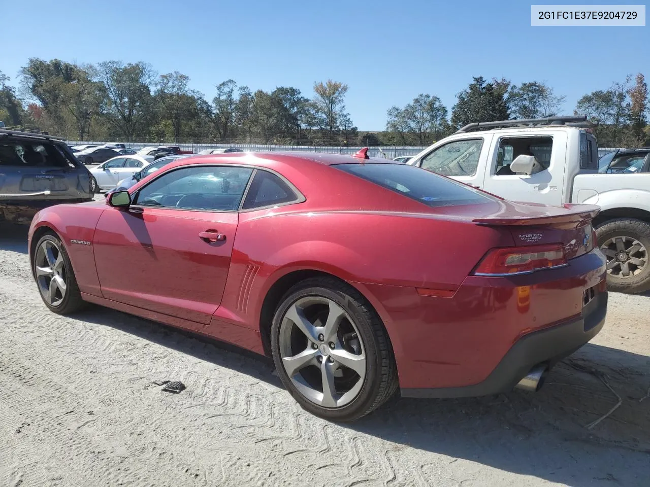 2014 Chevrolet Camaro Lt VIN: 2G1FC1E37E9204729 Lot: 77093874