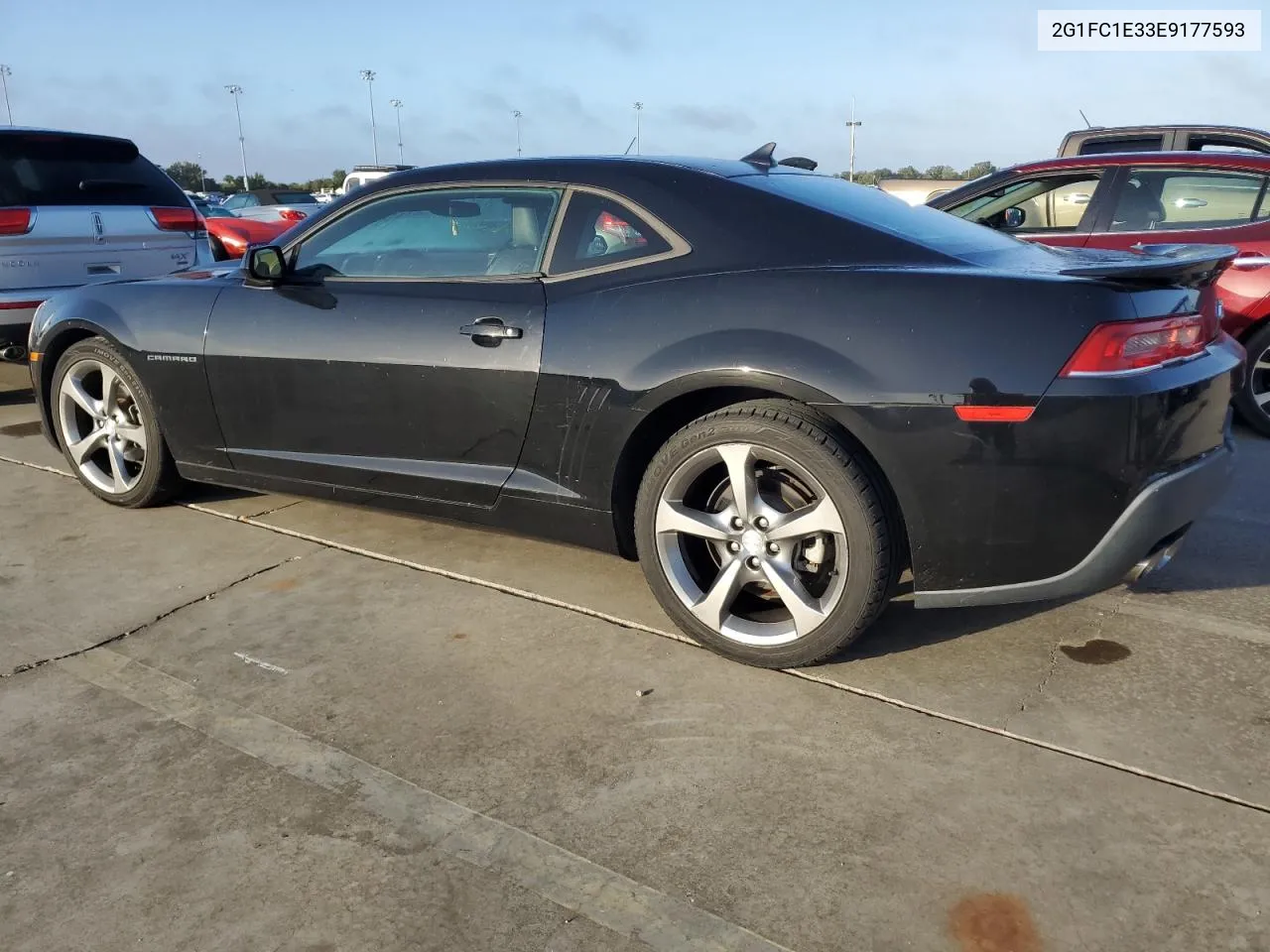 2014 Chevrolet Camaro Lt VIN: 2G1FC1E33E9177593 Lot: 77267854