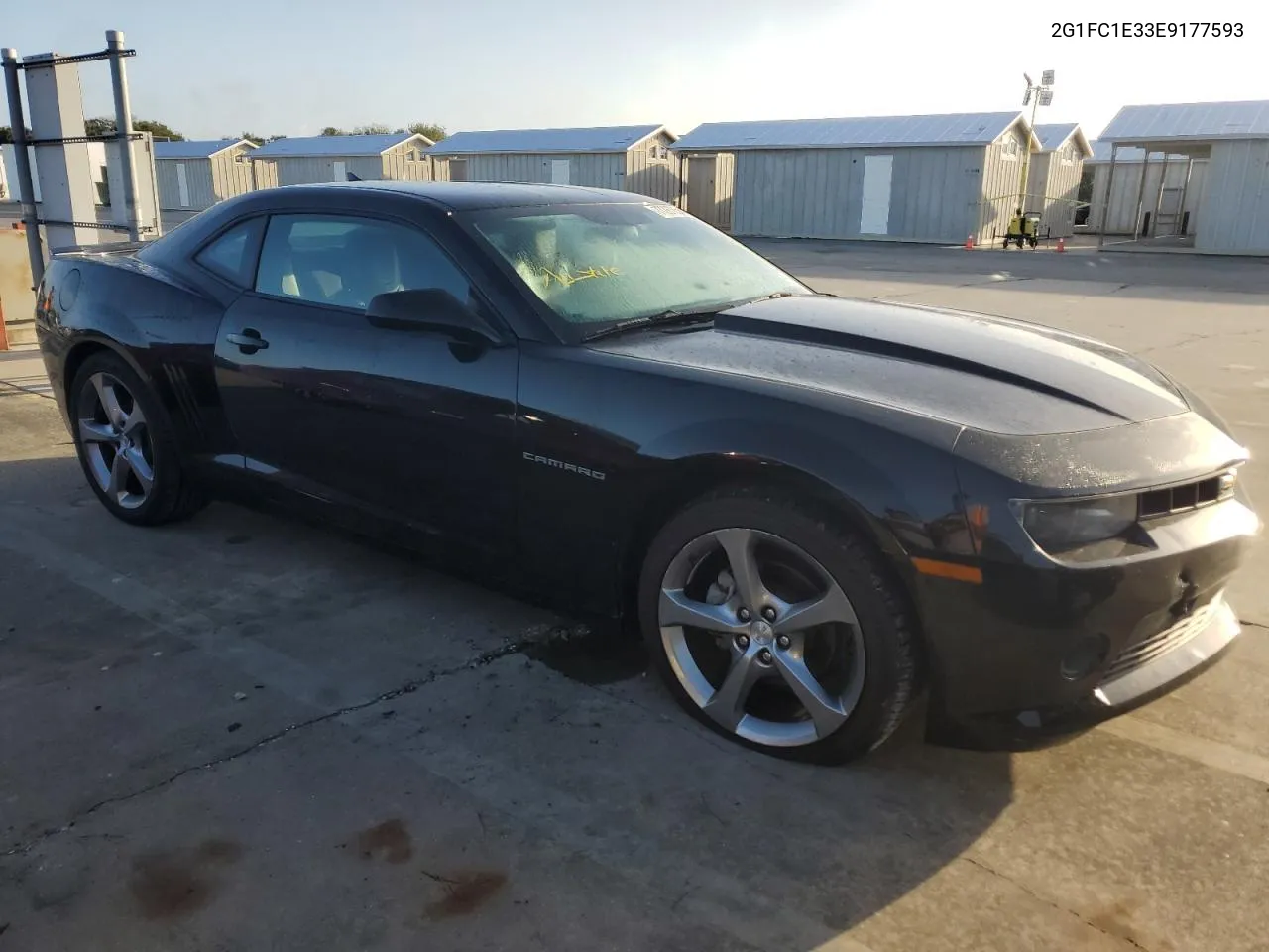 2G1FC1E33E9177593 2014 Chevrolet Camaro Lt