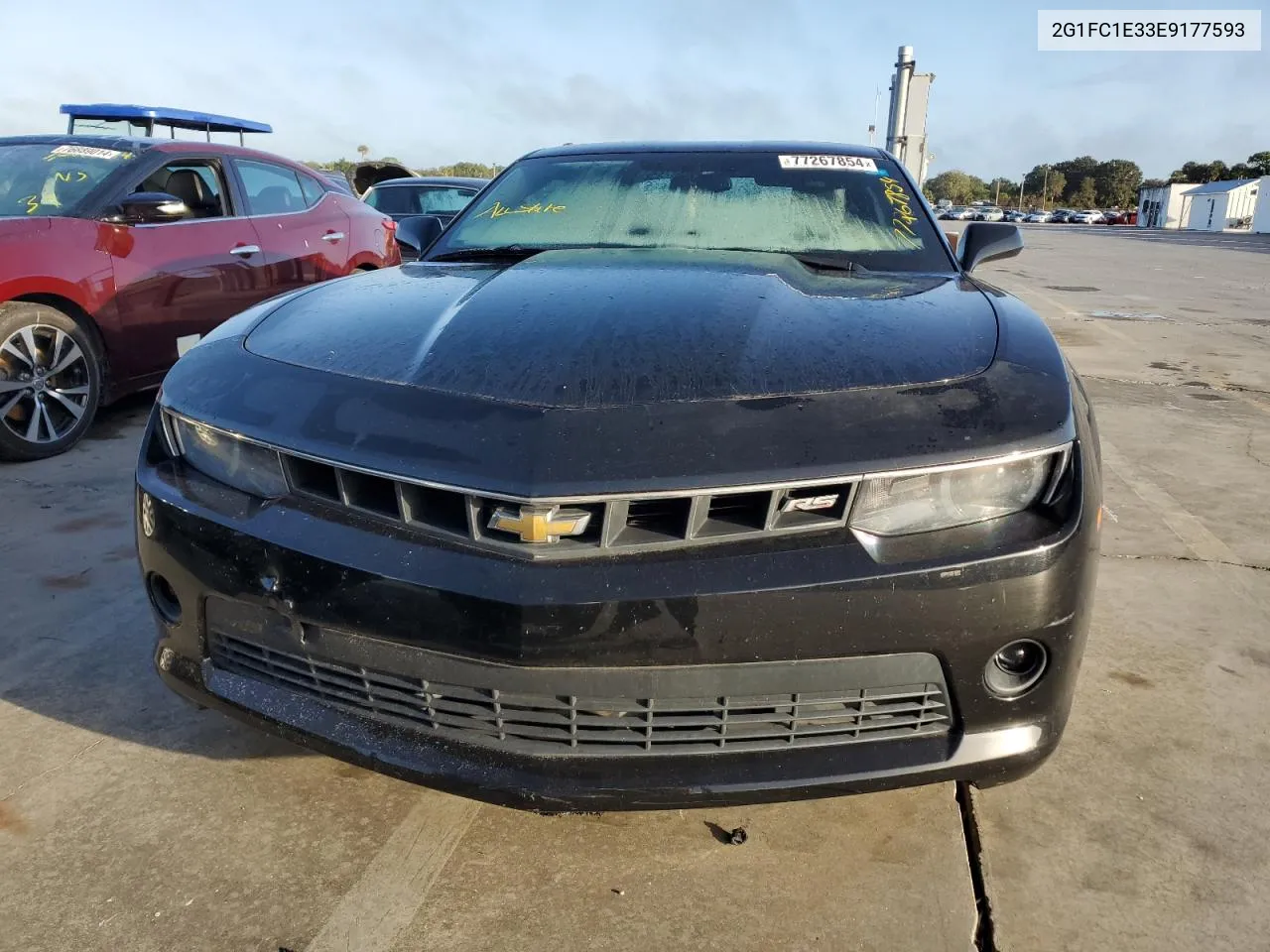 2014 Chevrolet Camaro Lt VIN: 2G1FC1E33E9177593 Lot: 77267854