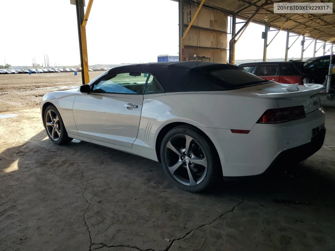 2014 Chevrolet Camaro Lt VIN: 2G1FB3D3XE9229317 Lot: 77272754