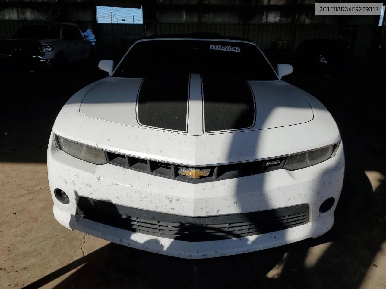 2014 Chevrolet Camaro Lt VIN: 2G1FB3D3XE9229317 Lot: 77272754