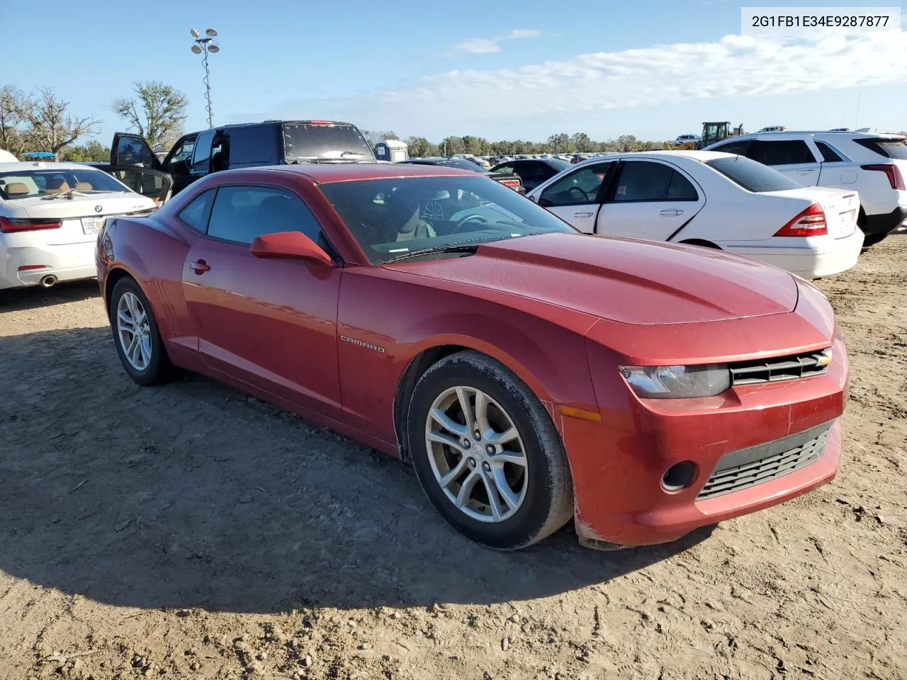 2014 Chevrolet Camaro Lt VIN: 2G1FB1E34E9287877 Lot: 77309214