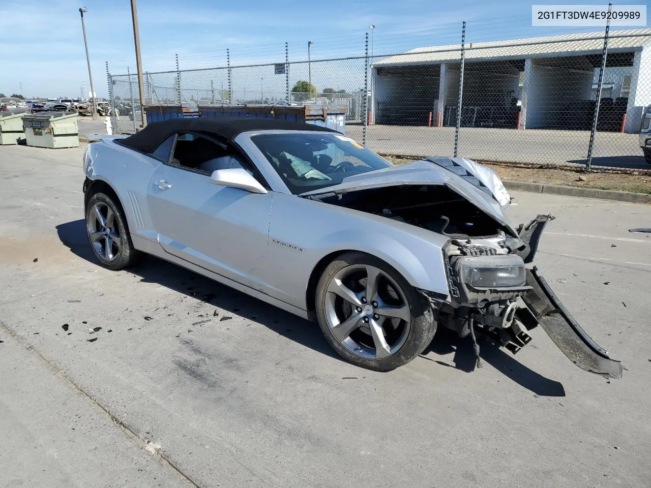 2014 Chevrolet Camaro 2Ss VIN: 2G1FT3DW4E9209989 Lot: 77456394