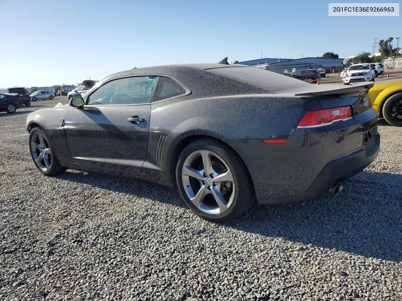 2014 Chevrolet Camaro Lt VIN: 2G1FC1E36E9266963 Lot: 78104554